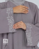 UHIBBU Malika Abaya Embroidery