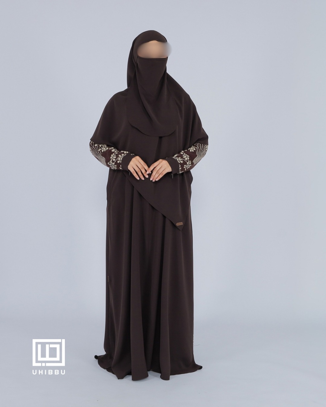 UHIBBU-MEERA Flo Gamis Semi Batwing Mazen Anti UV x Premium Soft Knit