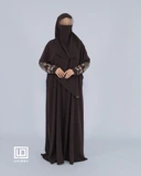 UHIBBU-MEERA Flo Gamis Semi Batwing Mazen Anti UV x Premium Soft Knit