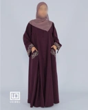 UHIBBU Malika Abaya Embroidery