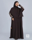 UHIBBU-MEERA Flo Gamis Semi Batwing Mazen Anti UV x Premium Soft Knit