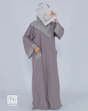 UHIBBU Malika Abaya Embroidery