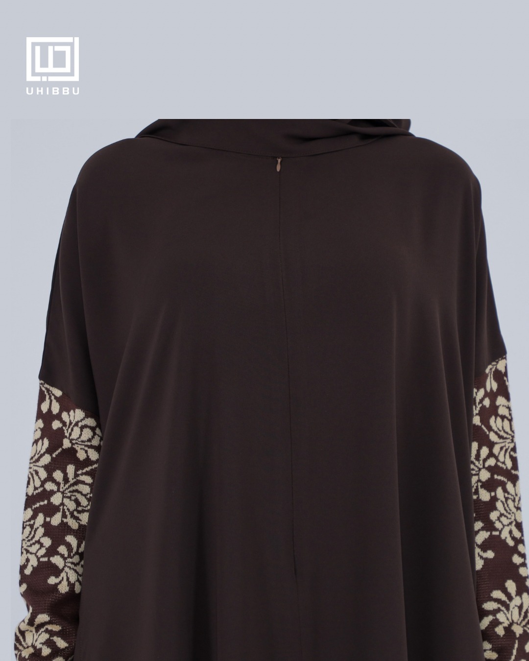 UHIBBU-MEERA Flo Gamis Semi Batwing Mazen Anti UV x Premium Soft Knit