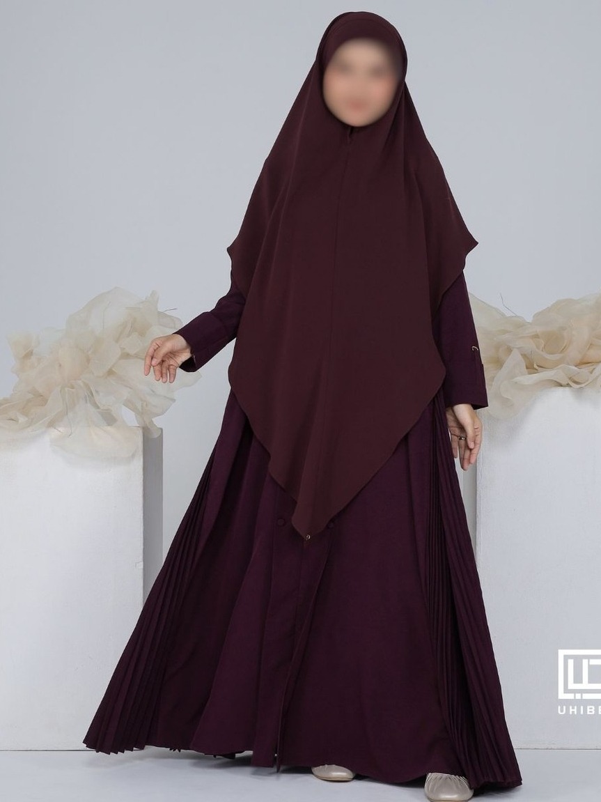 UHIBBU Aaliya Abaya Plisket