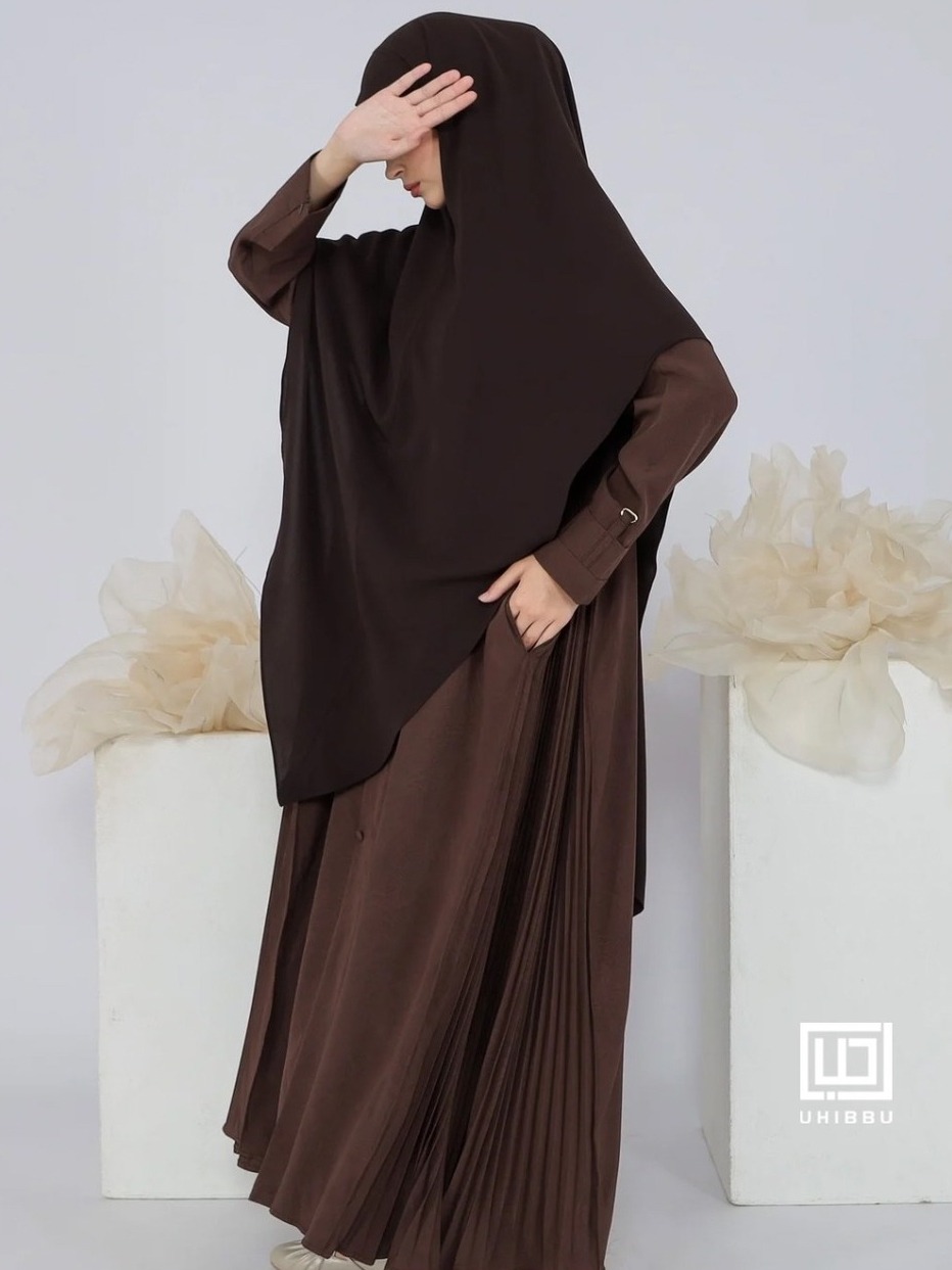 UHIBBU Aaliya Abaya Plisket
