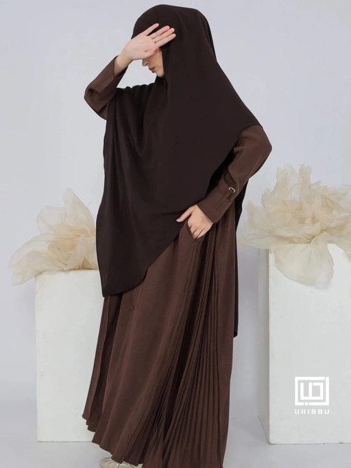 UHIBBU Aaliya Abaya Plisket