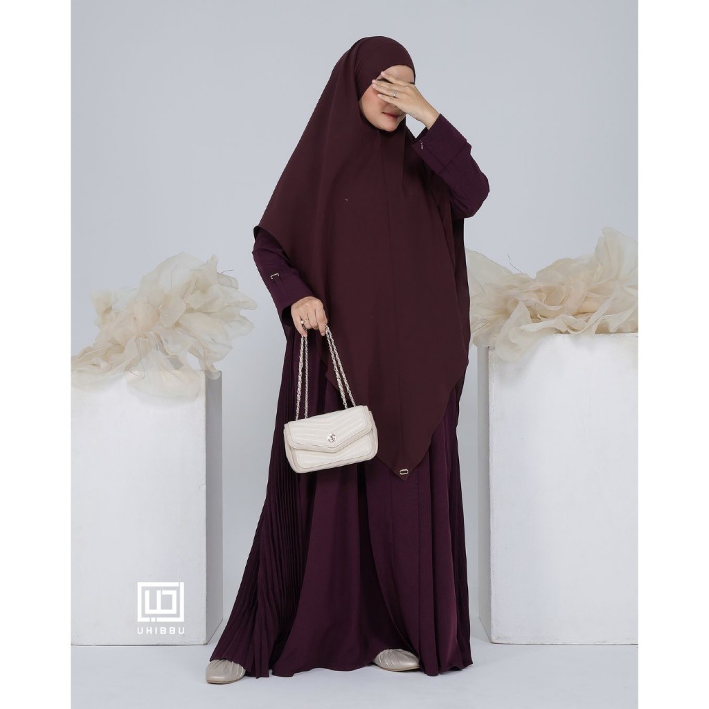 UHIBBU Aaliya Abaya Plisket