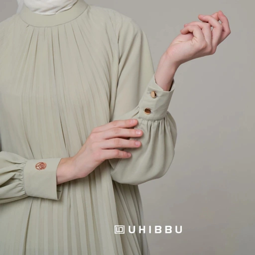 Image of Uhibbu Kanaya Gamis Full Plisket