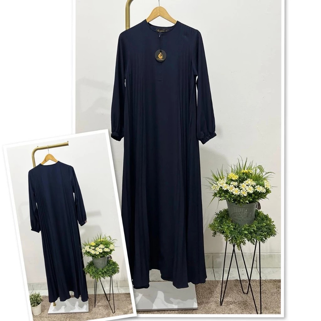 Mahira Gamis Plisket Samping