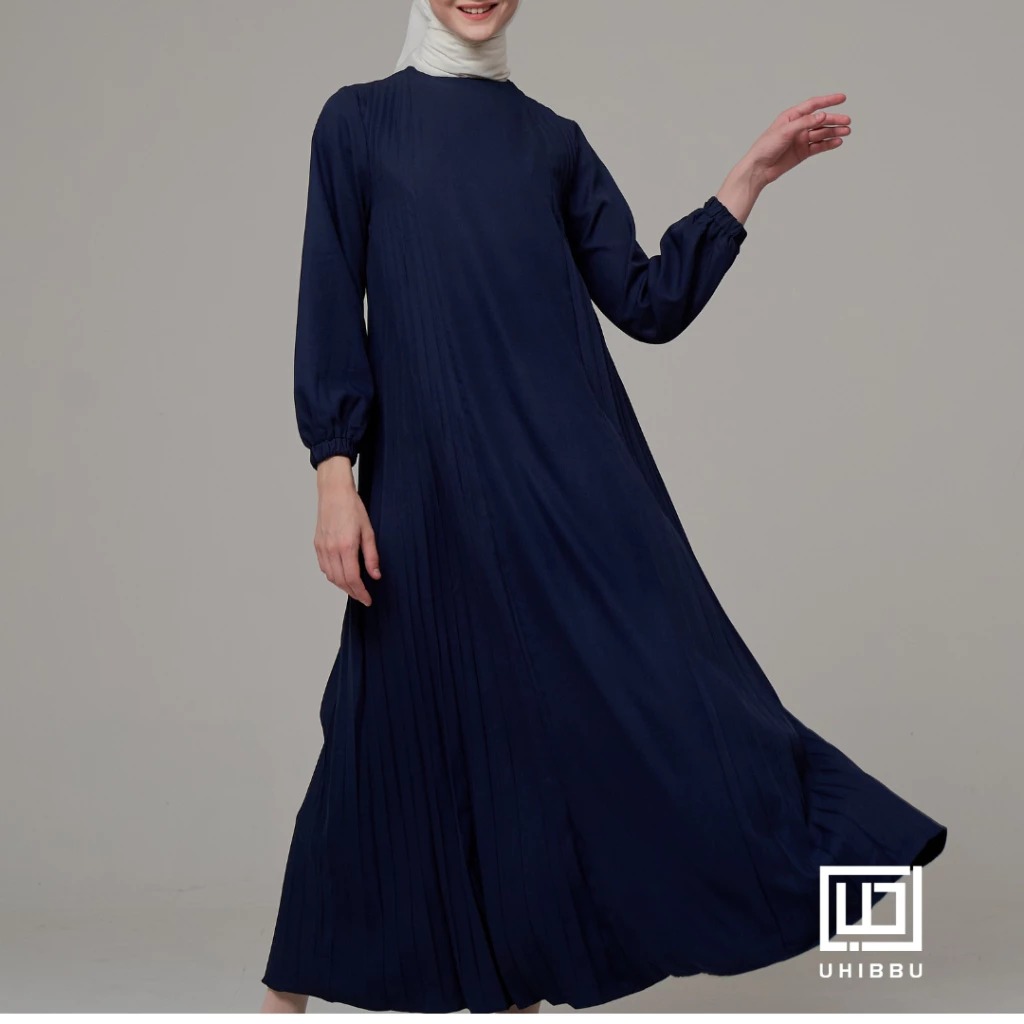 Mahira Gamis Plisket Samping