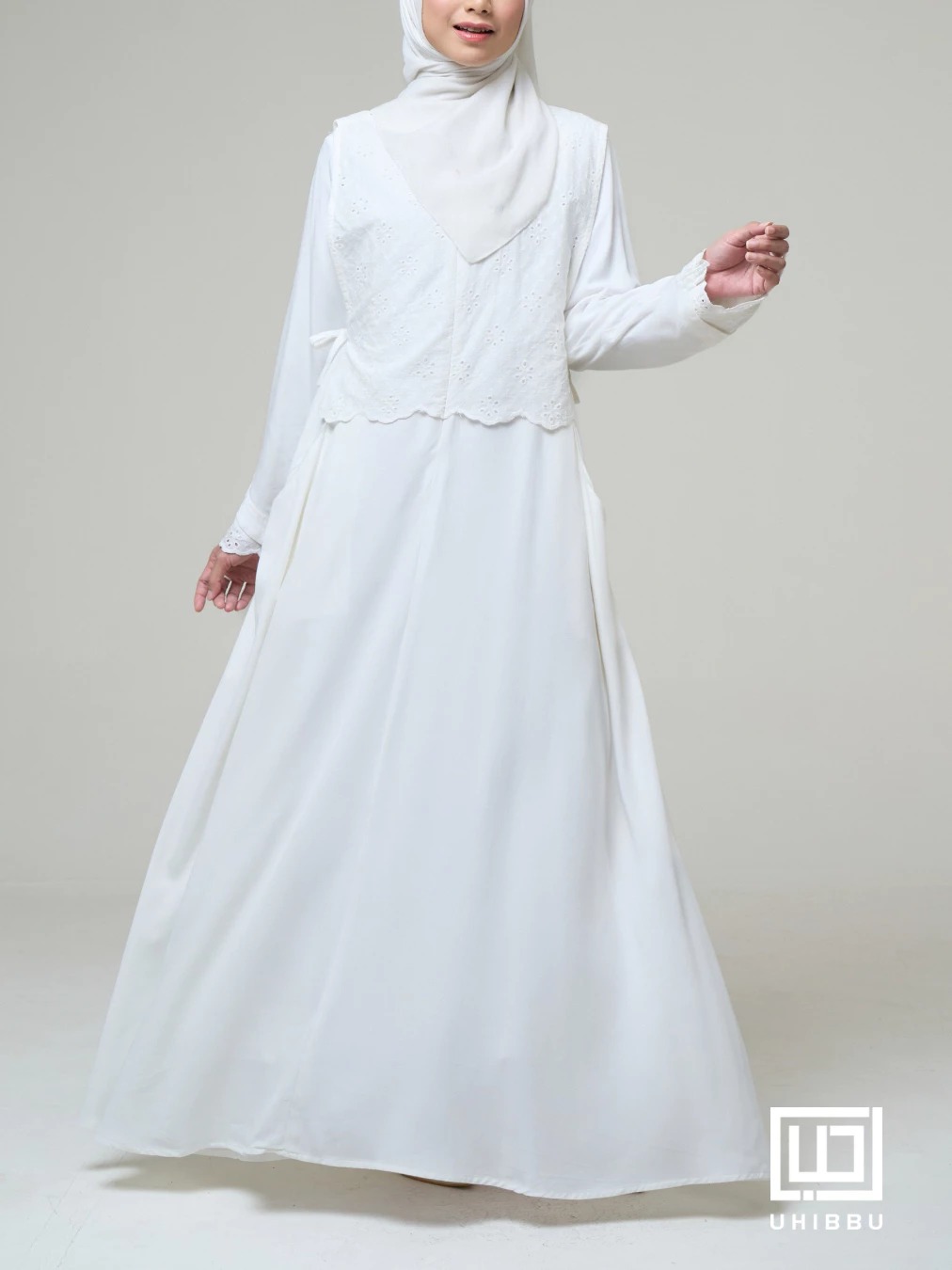 Uhibbu Arraya Gamis Umroh Haji lebaran