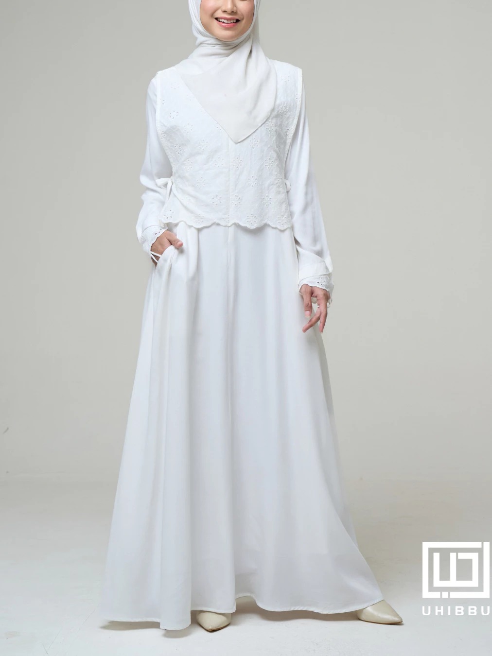 Uhibbu Arraya Gamis Umroh Haji lebaran