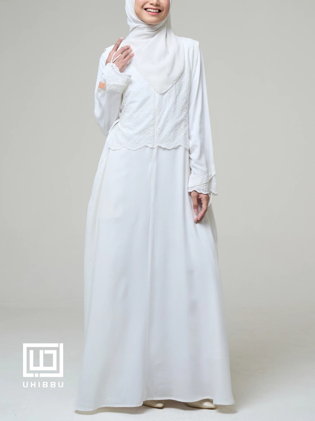 Uhibbu Arraya Gamis Umroh Haji lebaran