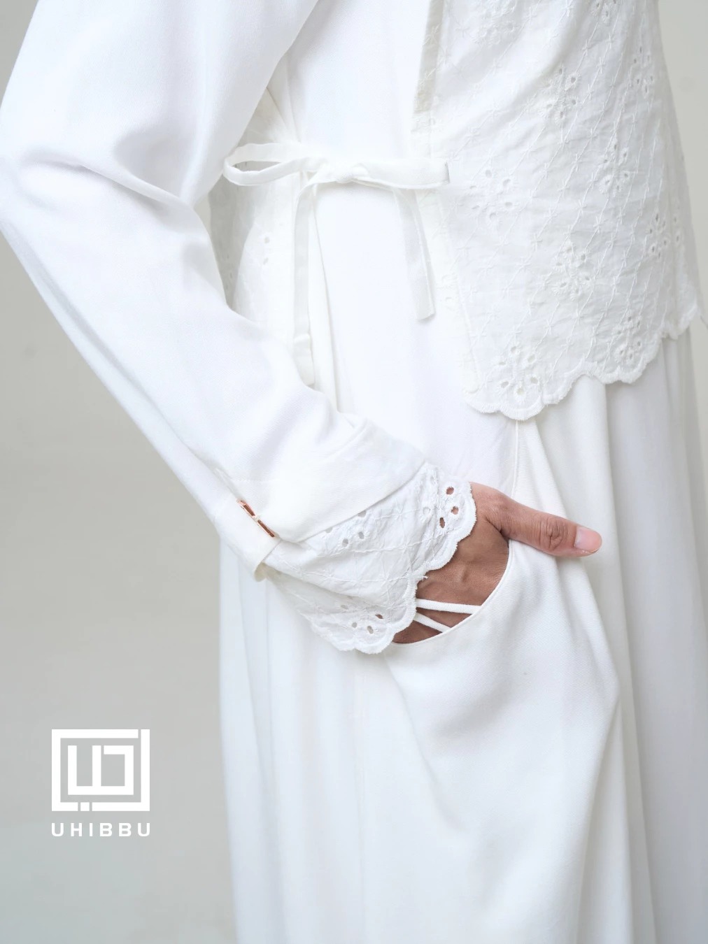 Uhibbu Arraya Gamis Umroh Haji lebaran