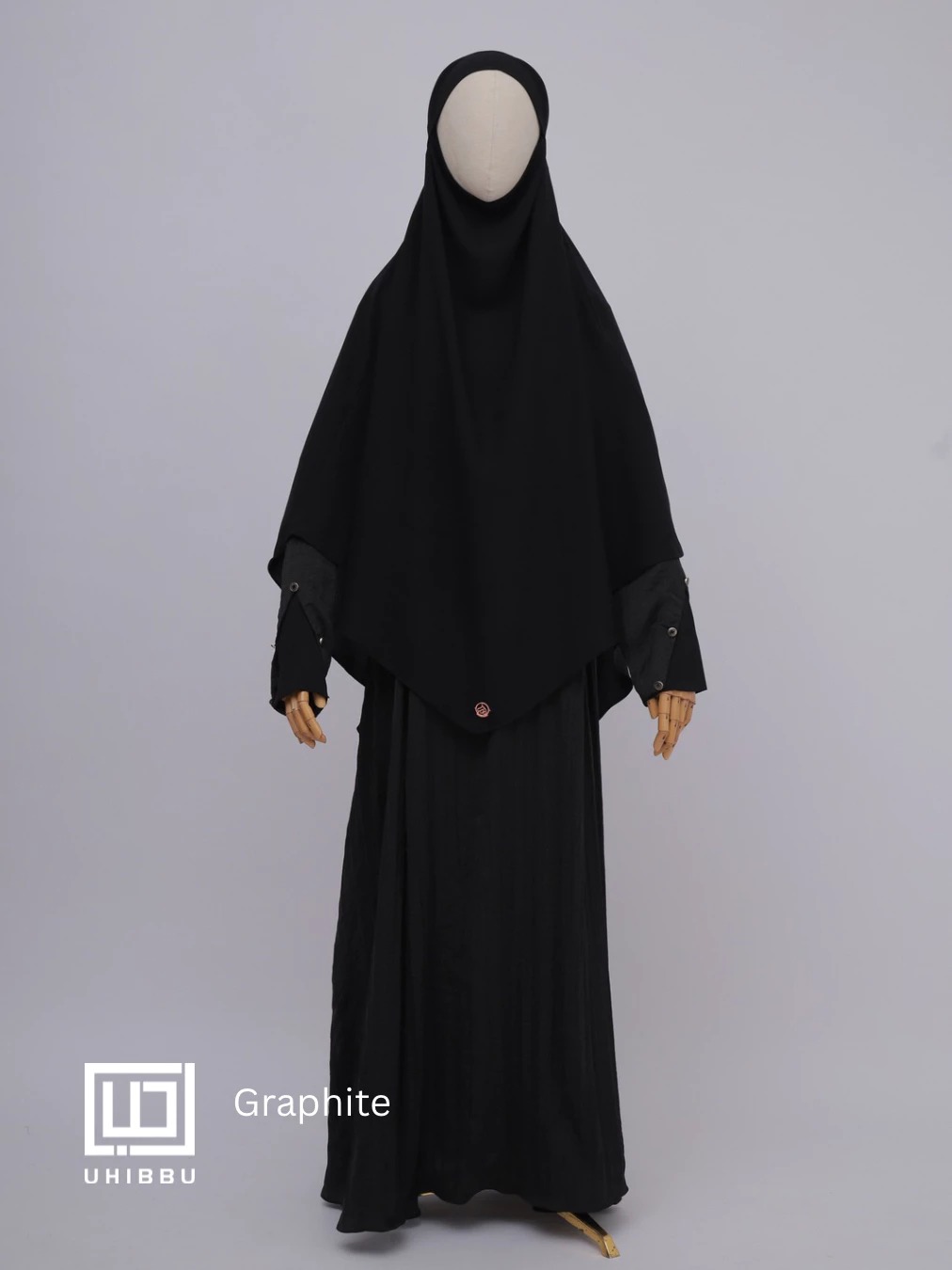 UHIBBU Gamis LAYALI - Stone Washed x Mazen