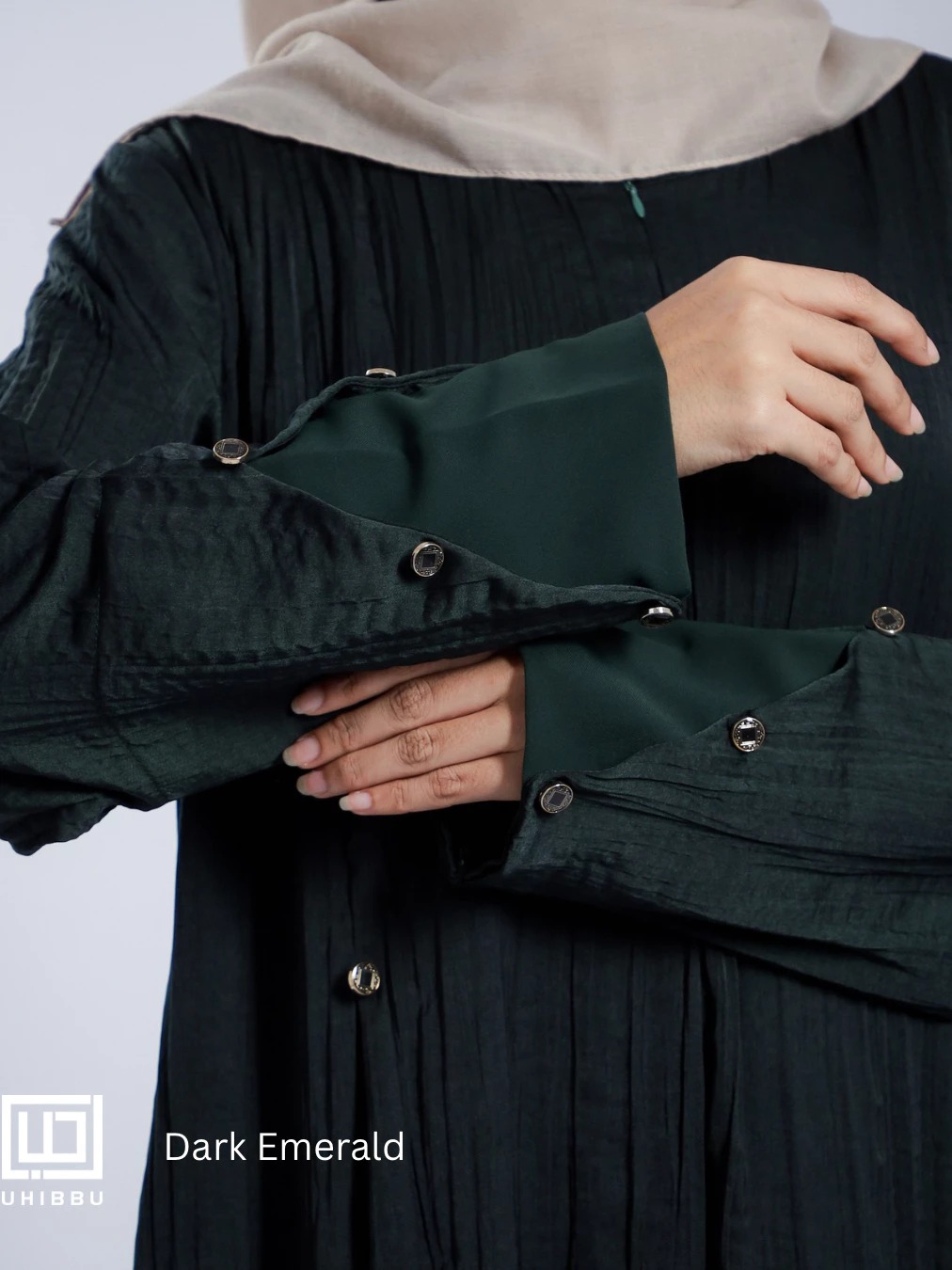 UHIBBU Gamis LAYALI - Stone Washed x Mazen