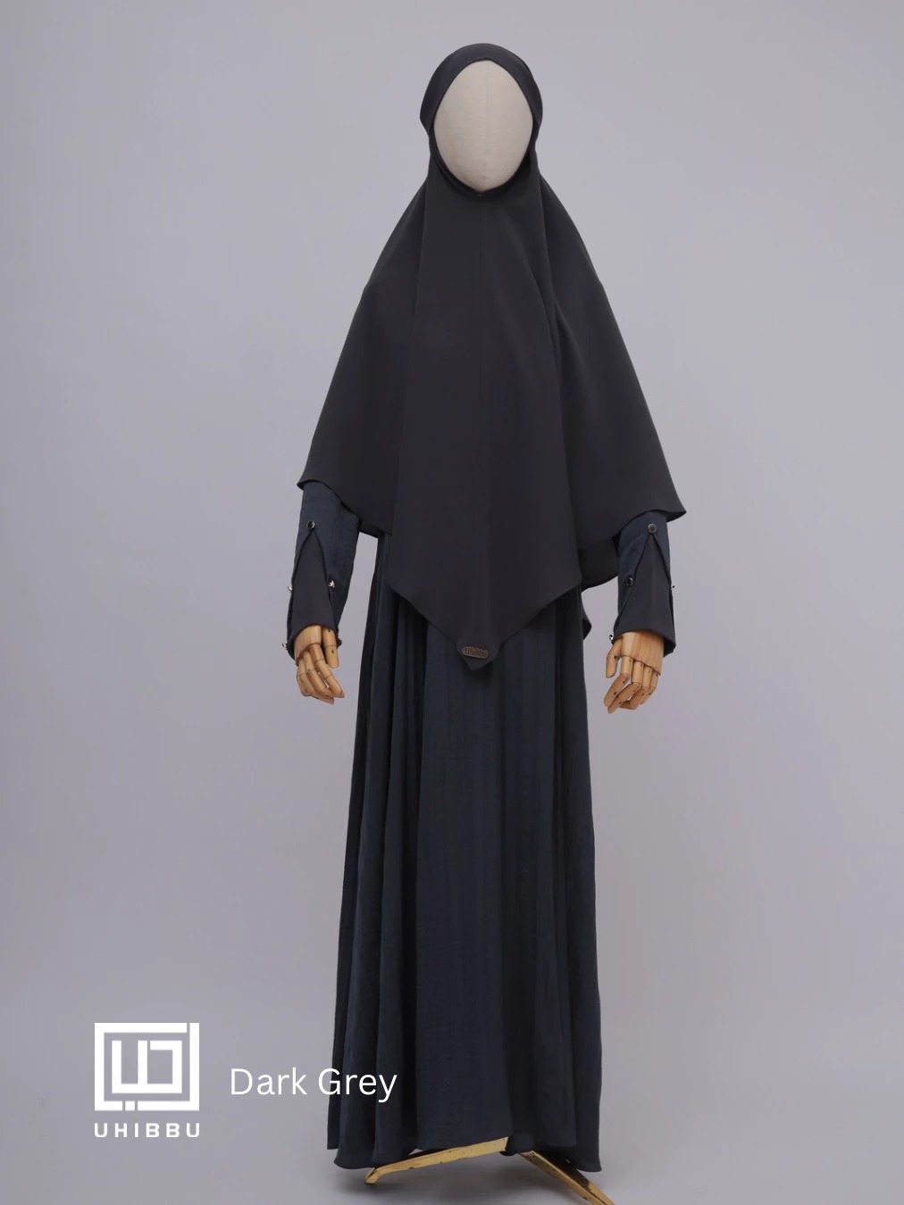 UHIBBU Gamis LAYALI - Stone Washed x Mazen