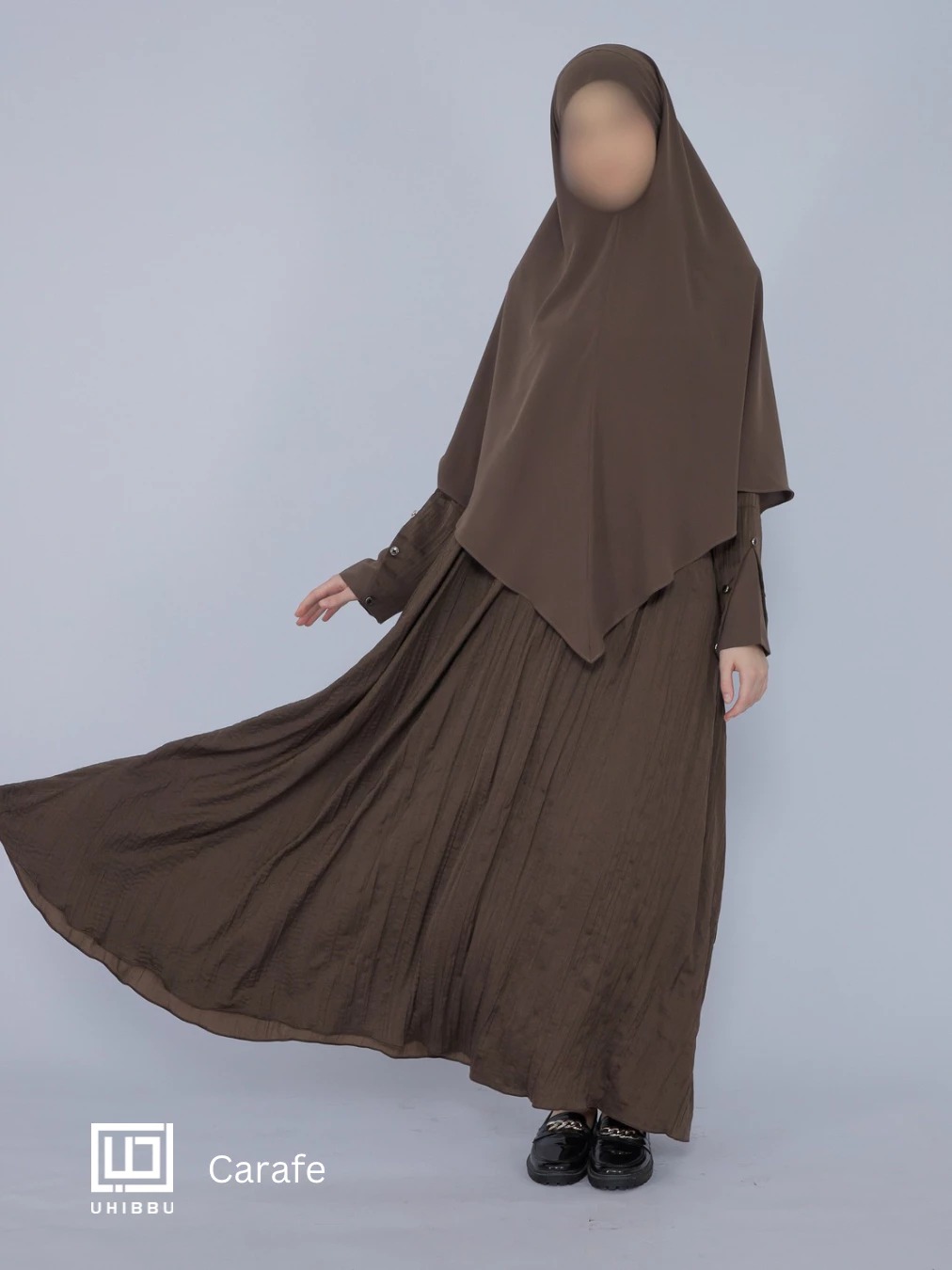 UHIBBU Gamis LAYALI - Stone Washed x Mazen