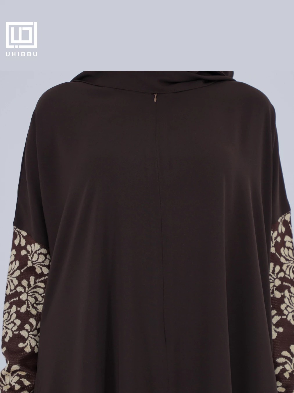 UHIBBU MEERA Flo Gamis Semi Batwing Mazen Anti UV x Premium Soft Knit