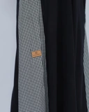UHIBBU Gamis Monograf | Seri Rayon Twill x Katun Jepang Houndstooth