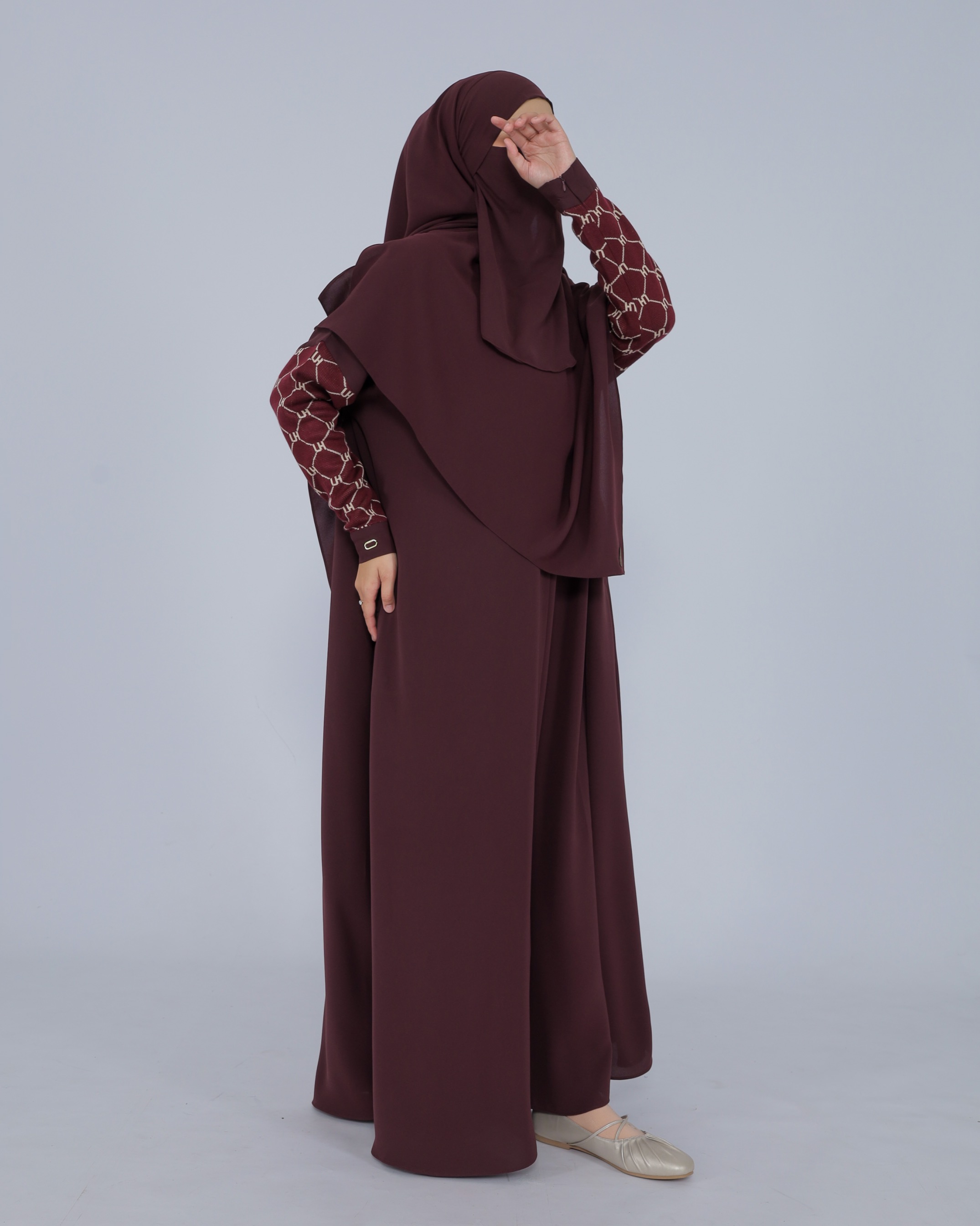 Meera Mazen x Knitt Series | Gamis Semi Batwing