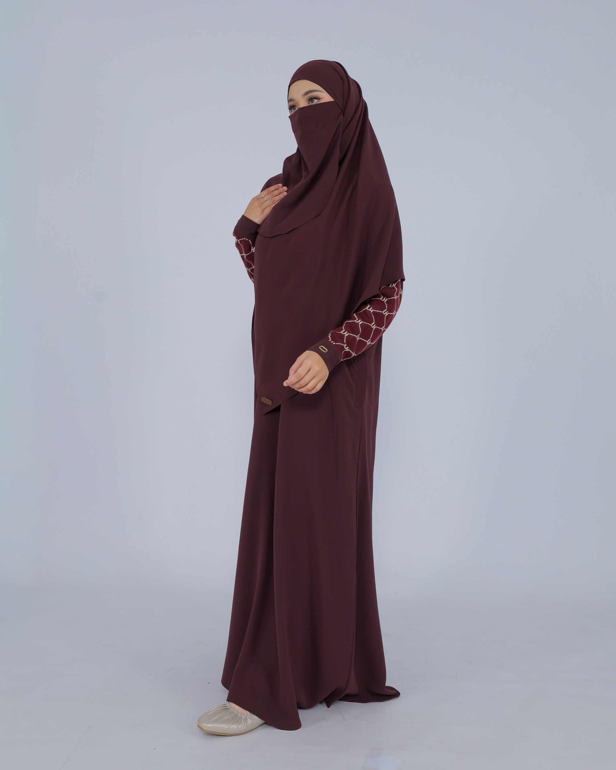 Meera Mazen x Knitt Series | Gamis Semi Batwing