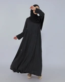 UHIBBU Gamis LAYALI | Abstract Pleats | Silk Polyester