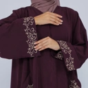 UHIBBU Malika Abaya Embroidery