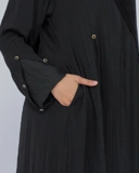 UHIBBU Gamis LAYALI | Abstract Pleats | Silk Polyester