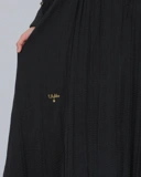 UHIBBU Gamis LAYALI | Abstract Pleats | Silk Polyester