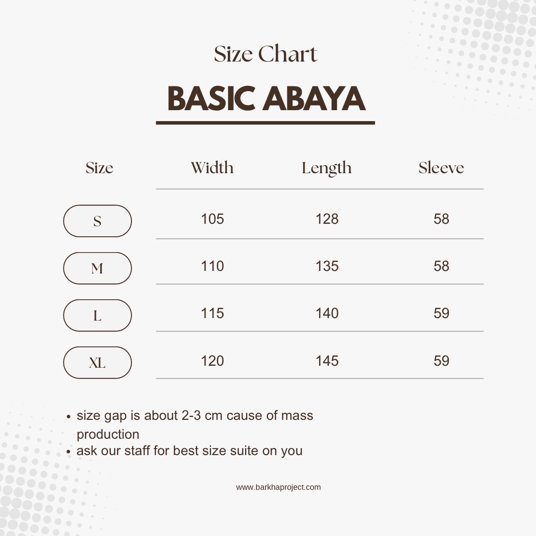 BASIC ABAYA