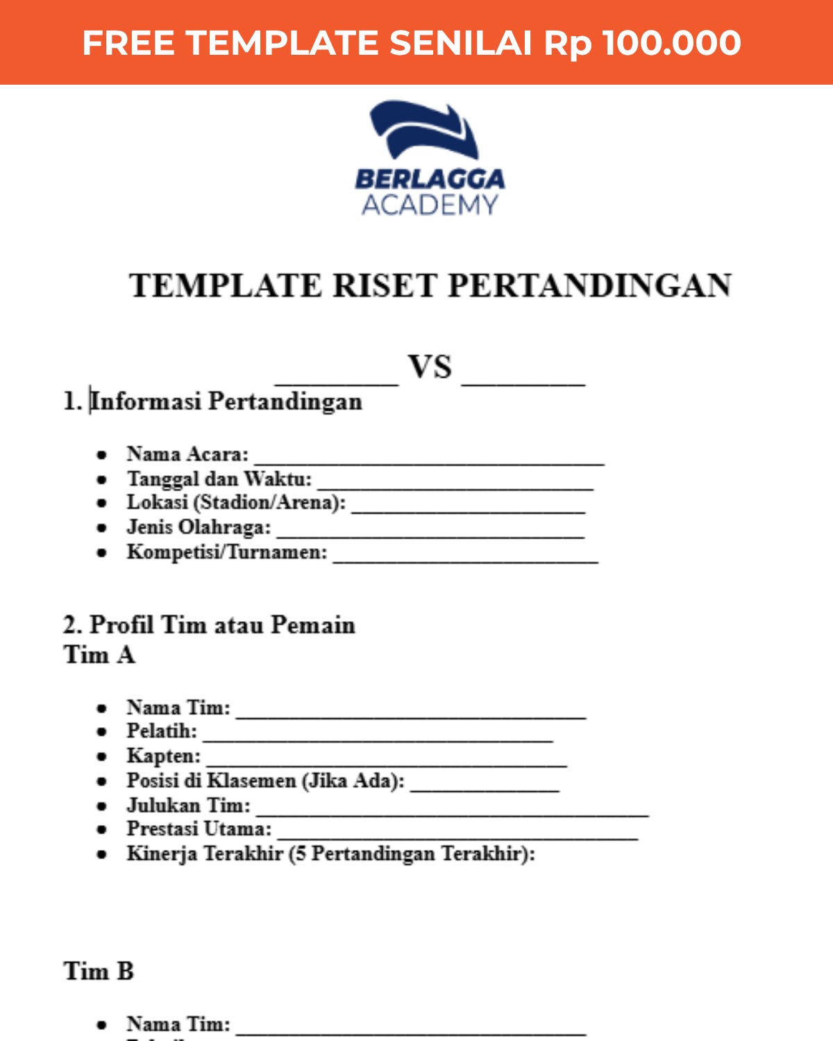 KELAS SPORTCASTER