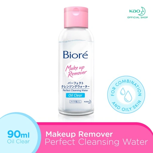 Image of Biore Perfect Cleansing Water Oil Clear 90ml - Make Up Remover