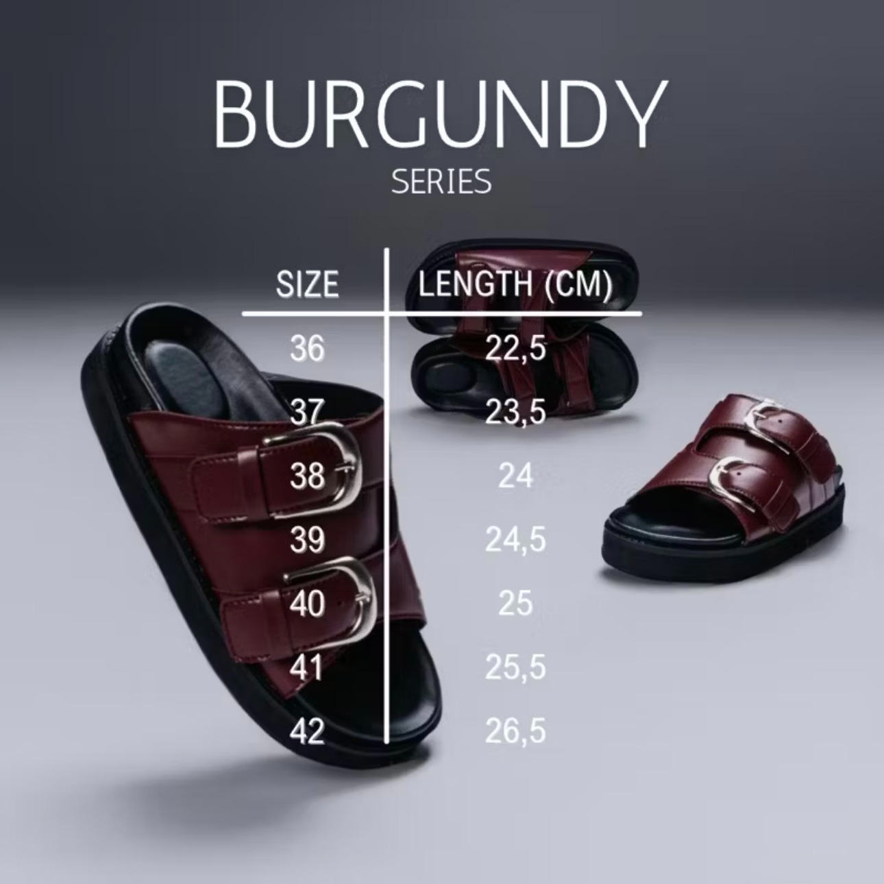 KAIA & SERA - Burgundy Series