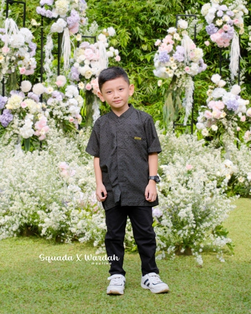 Image of SQUADA KIDS | RAUDHAH SERIES KURTA KIDS - KURTA ANAK LAKI LAKI