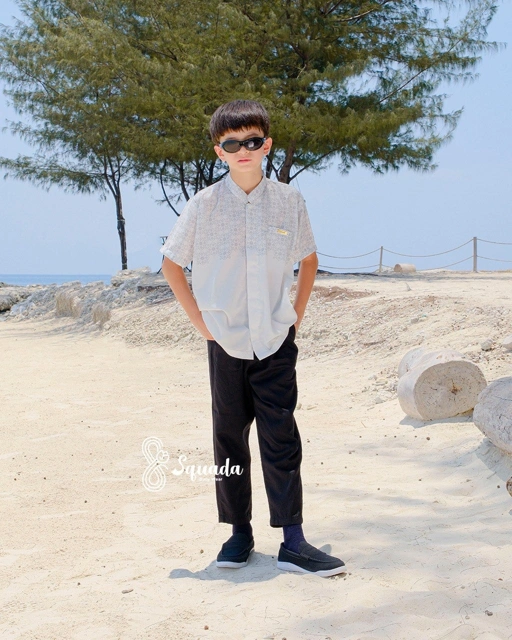 Image of SQUADA KIDS | TERALA SERIES KURTA KIDS MOTIF - KURTA ANAK LAKI LAKI