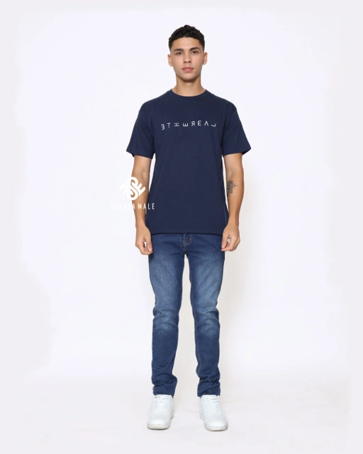 Image of Day T-shirt (Navy Ethereal)