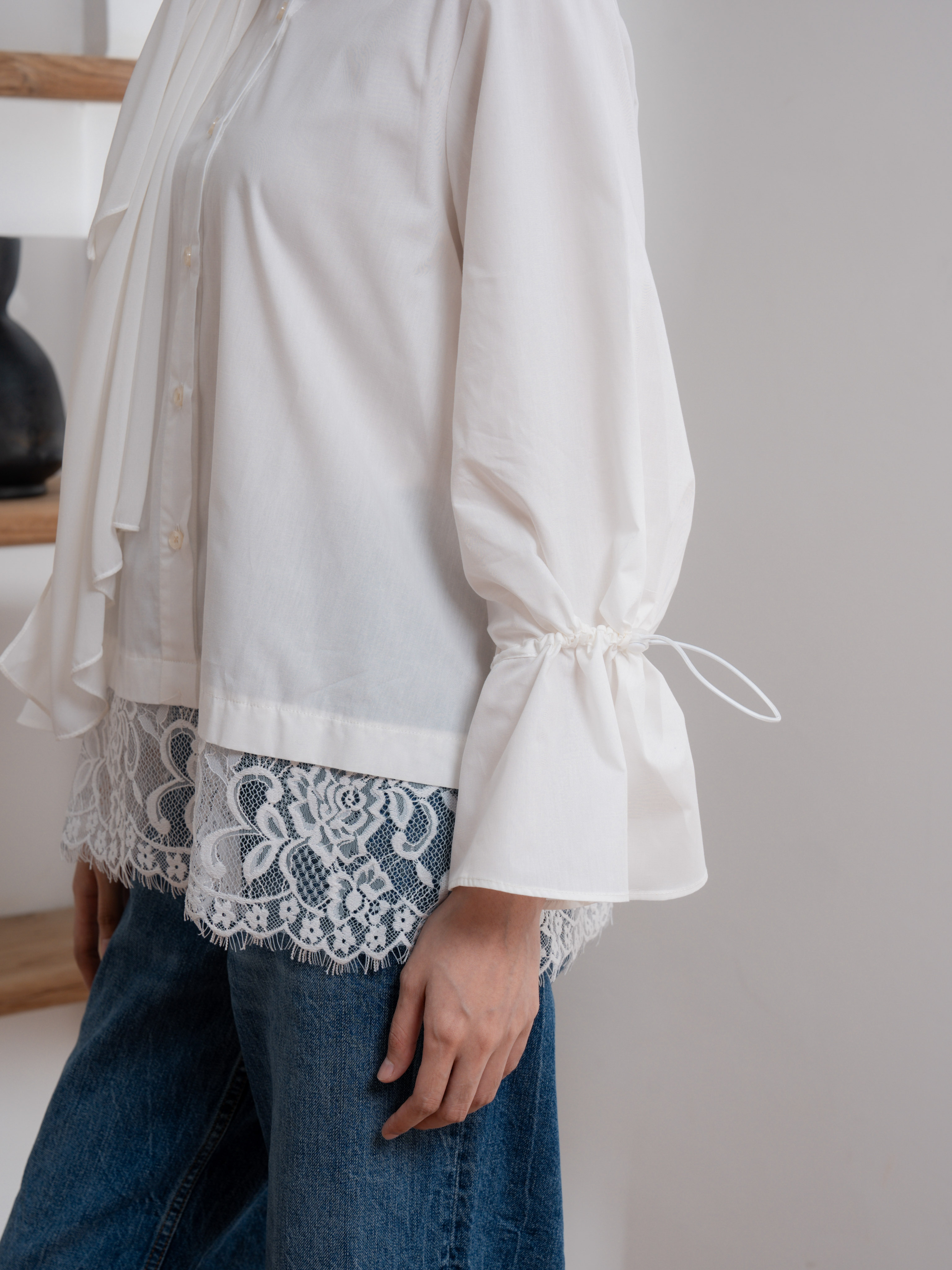 Emily Shirt White