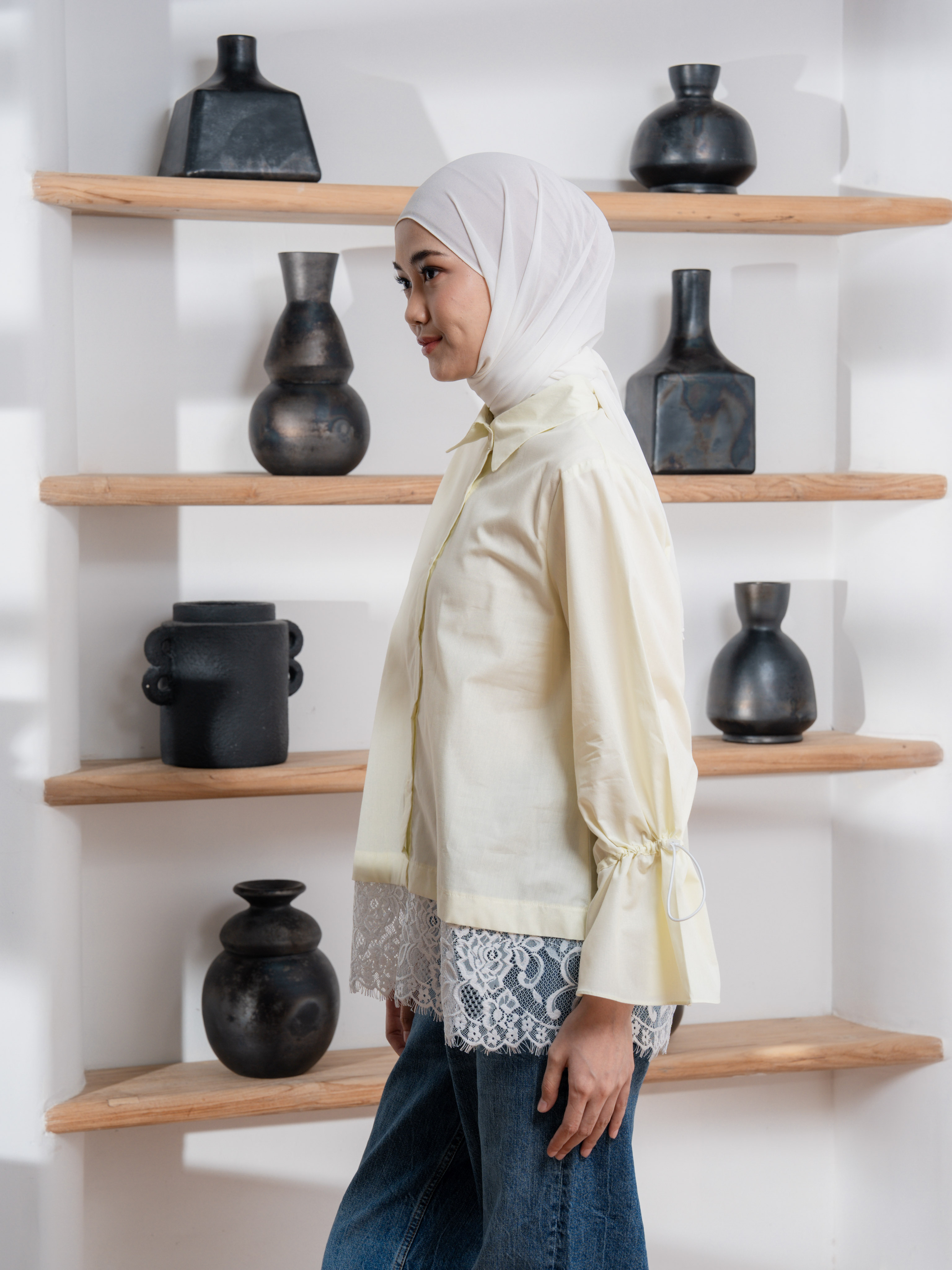 Emily Shirt Butter Yellow