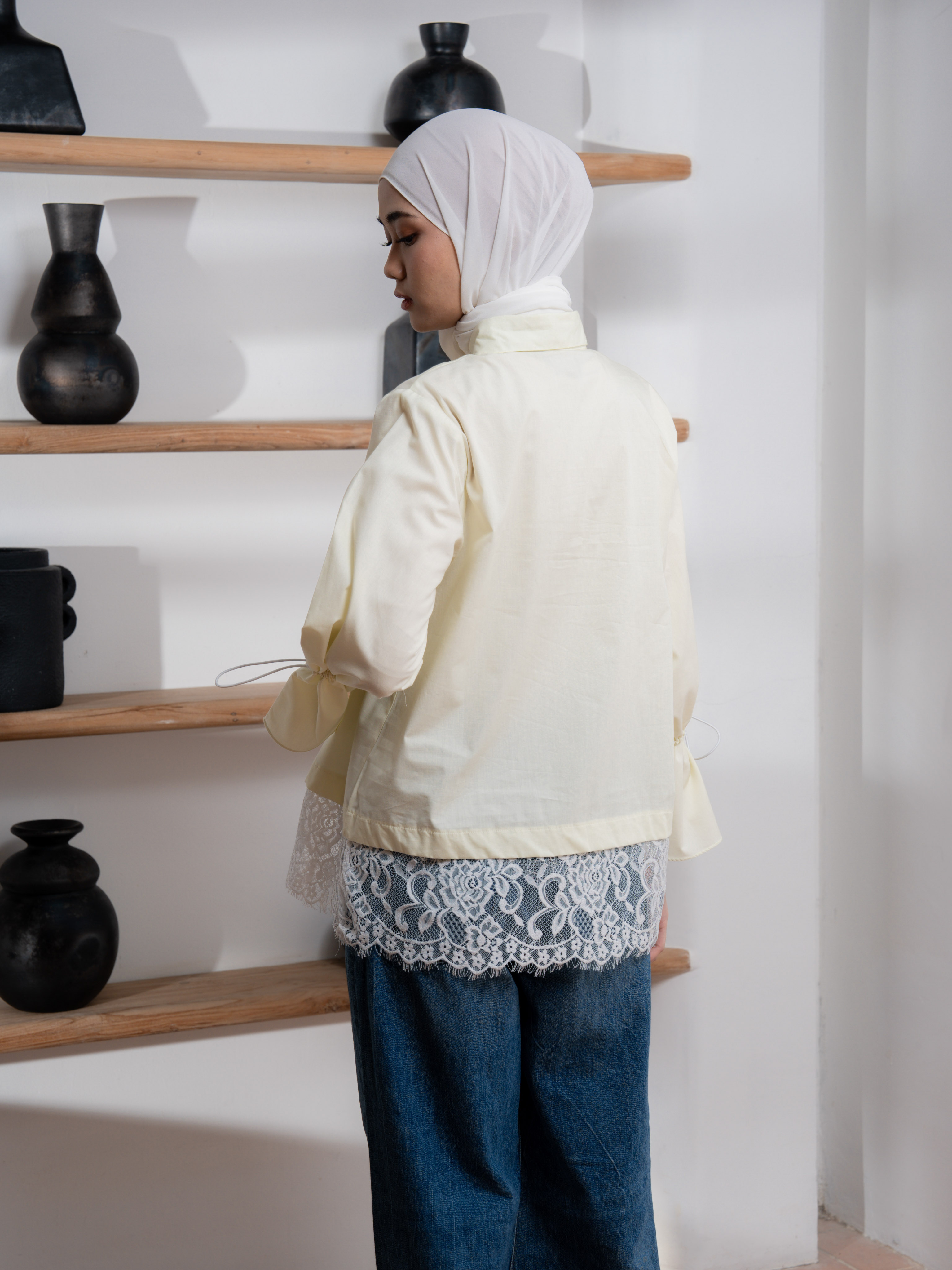 Emily Shirt Butter Yellow