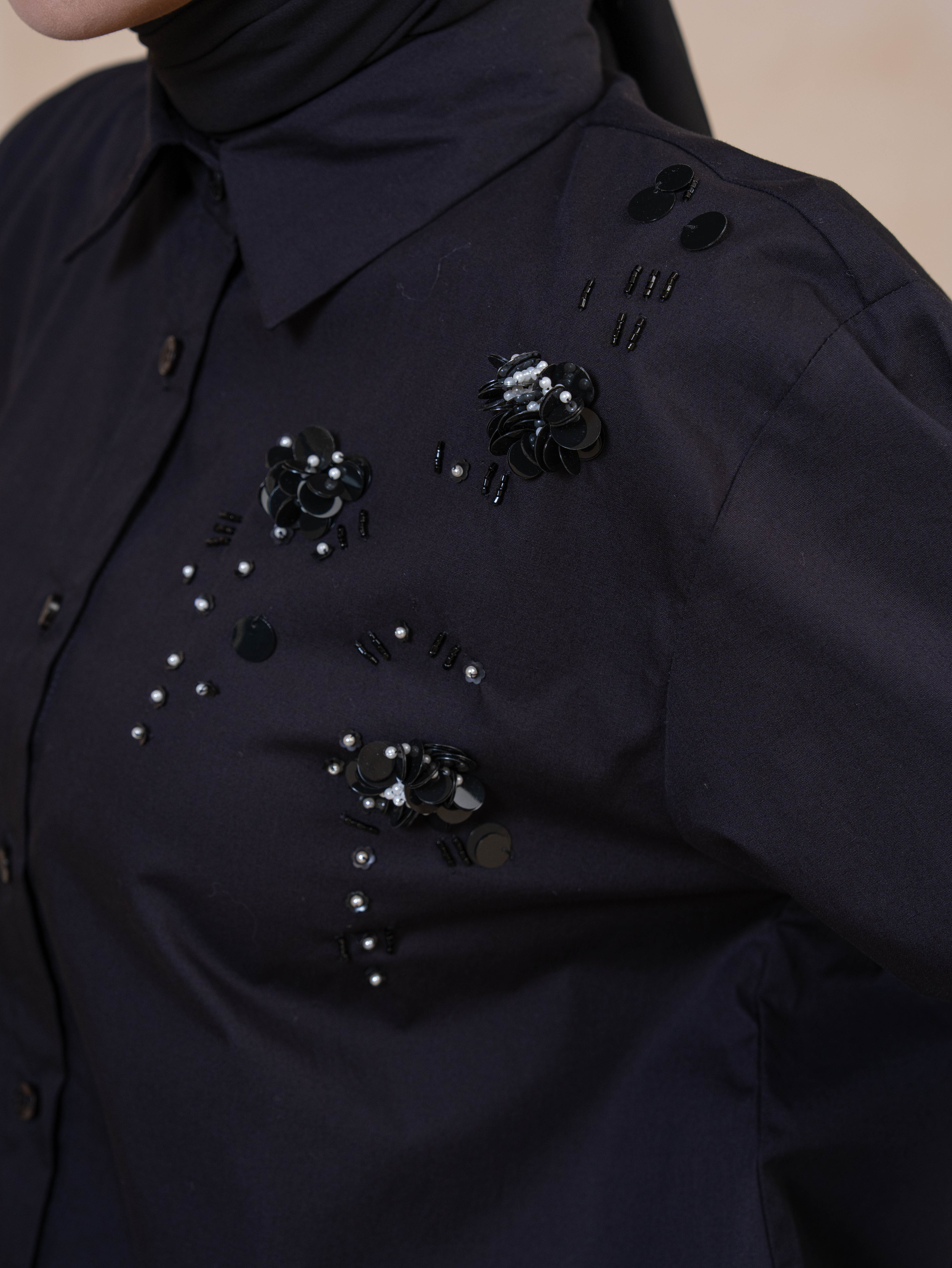 Hagia Shirt Black