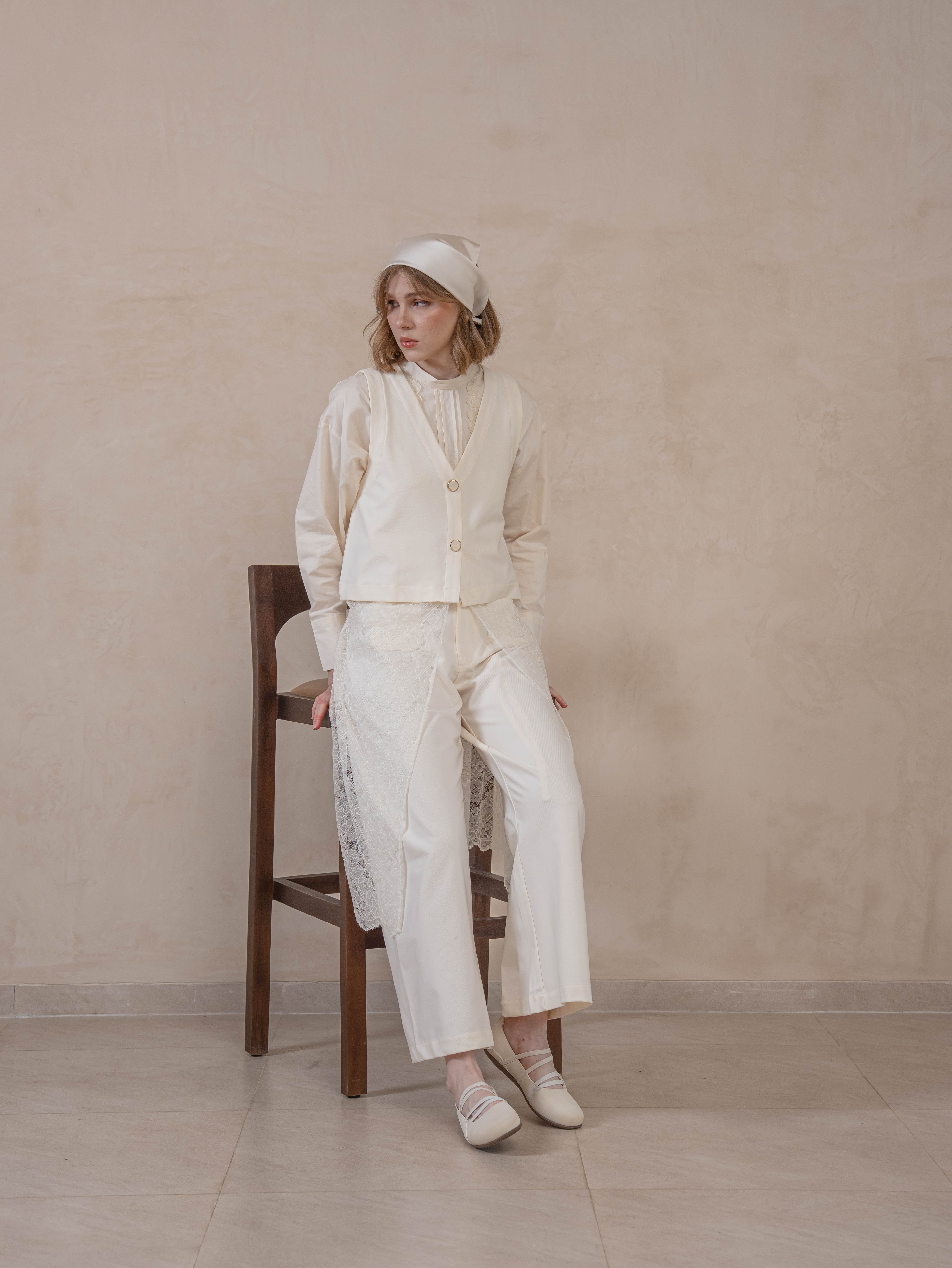 Hanna Vest Creme