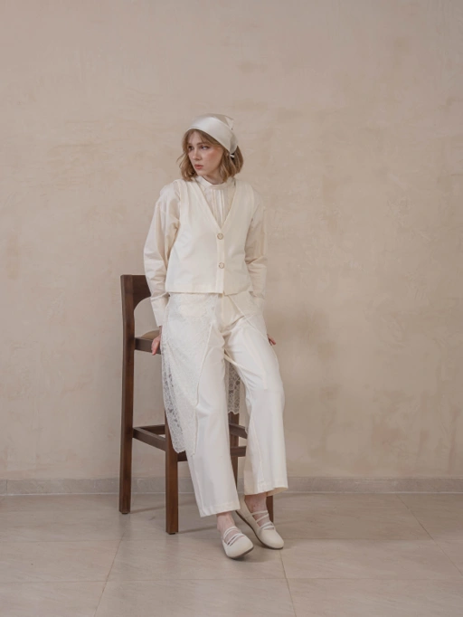 Hanna Vest Creme