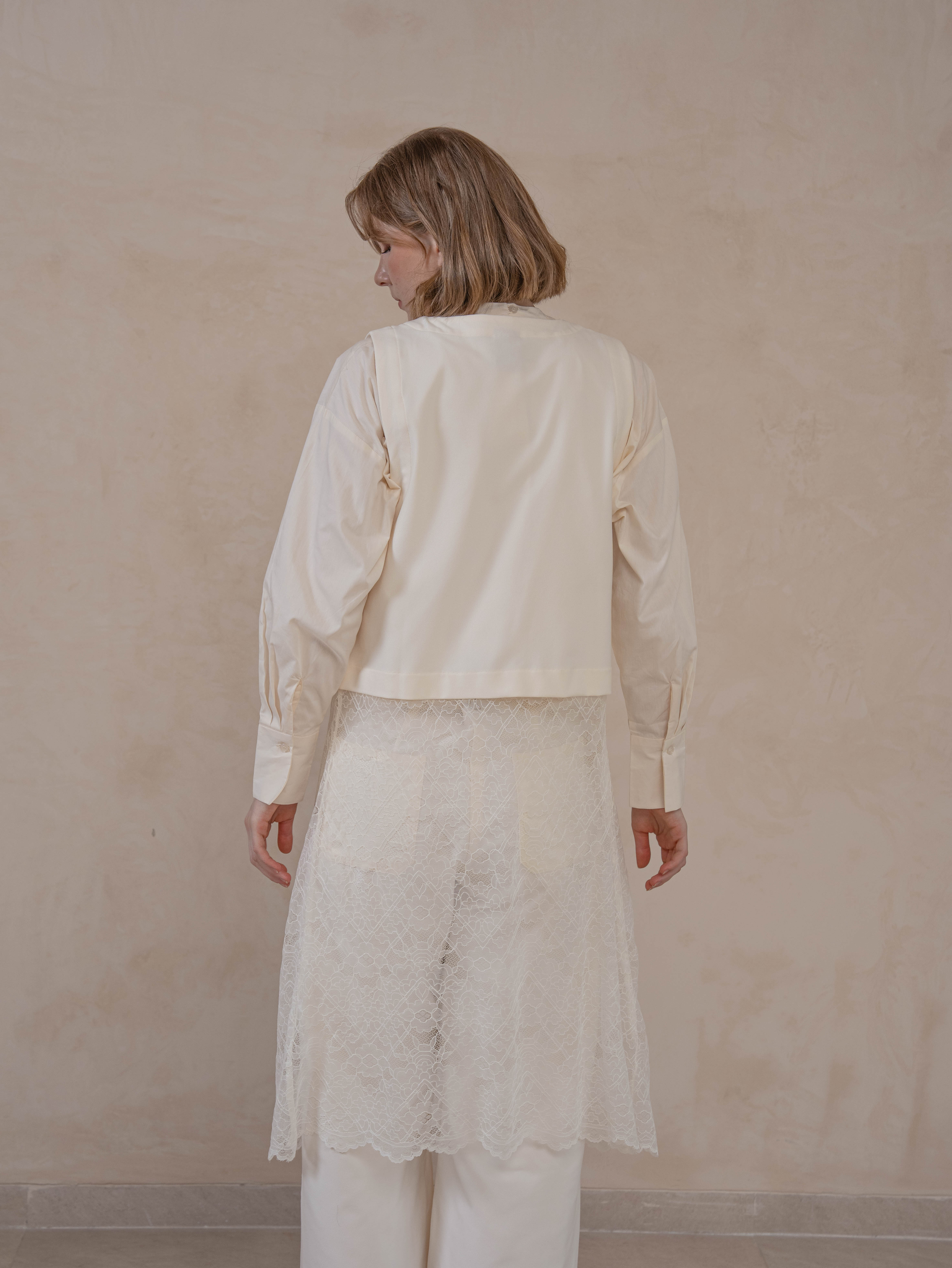 Hanna Vest Creme