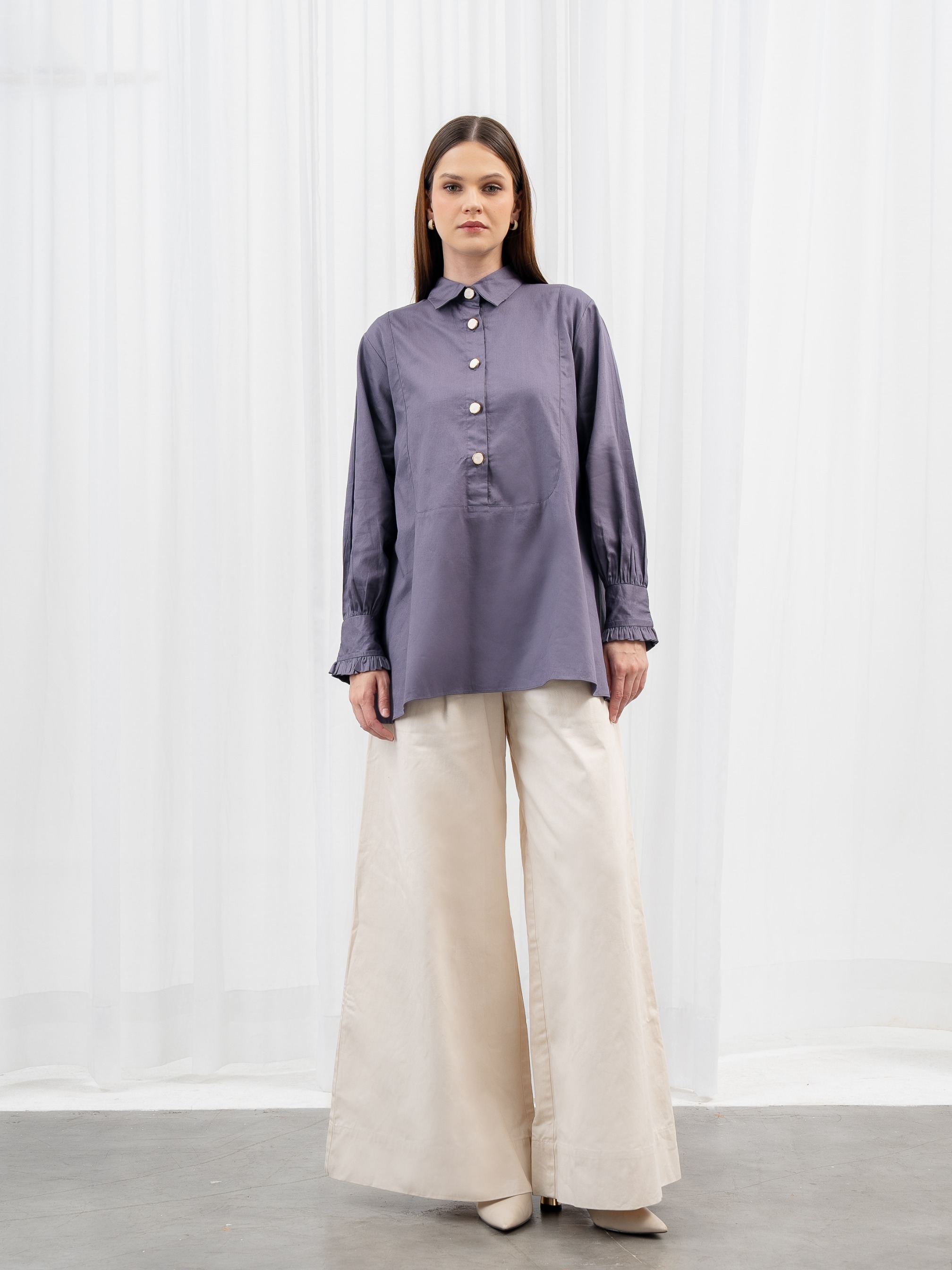 Bianca Shirt Charcoal