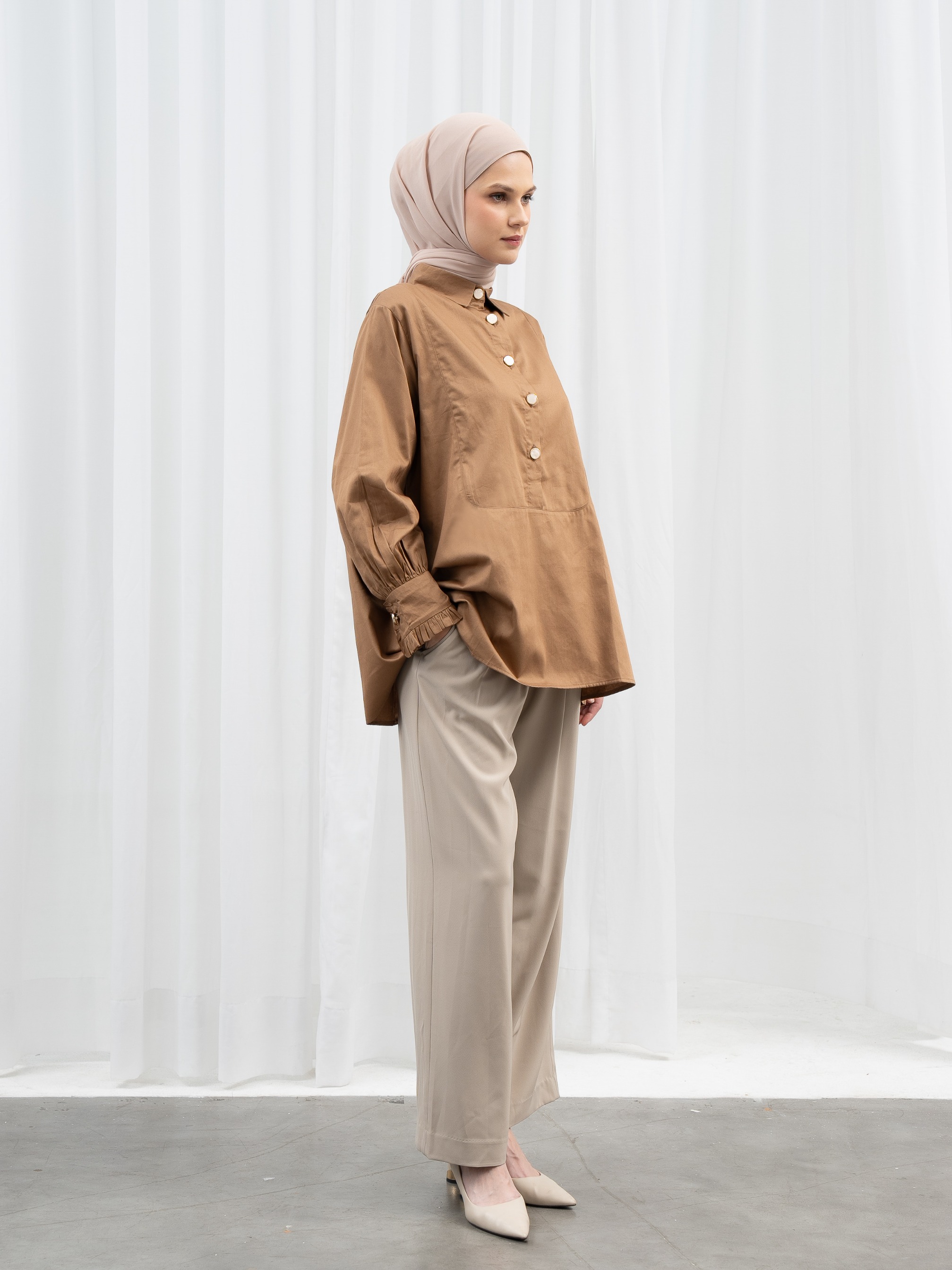Bianca Shirt Beige