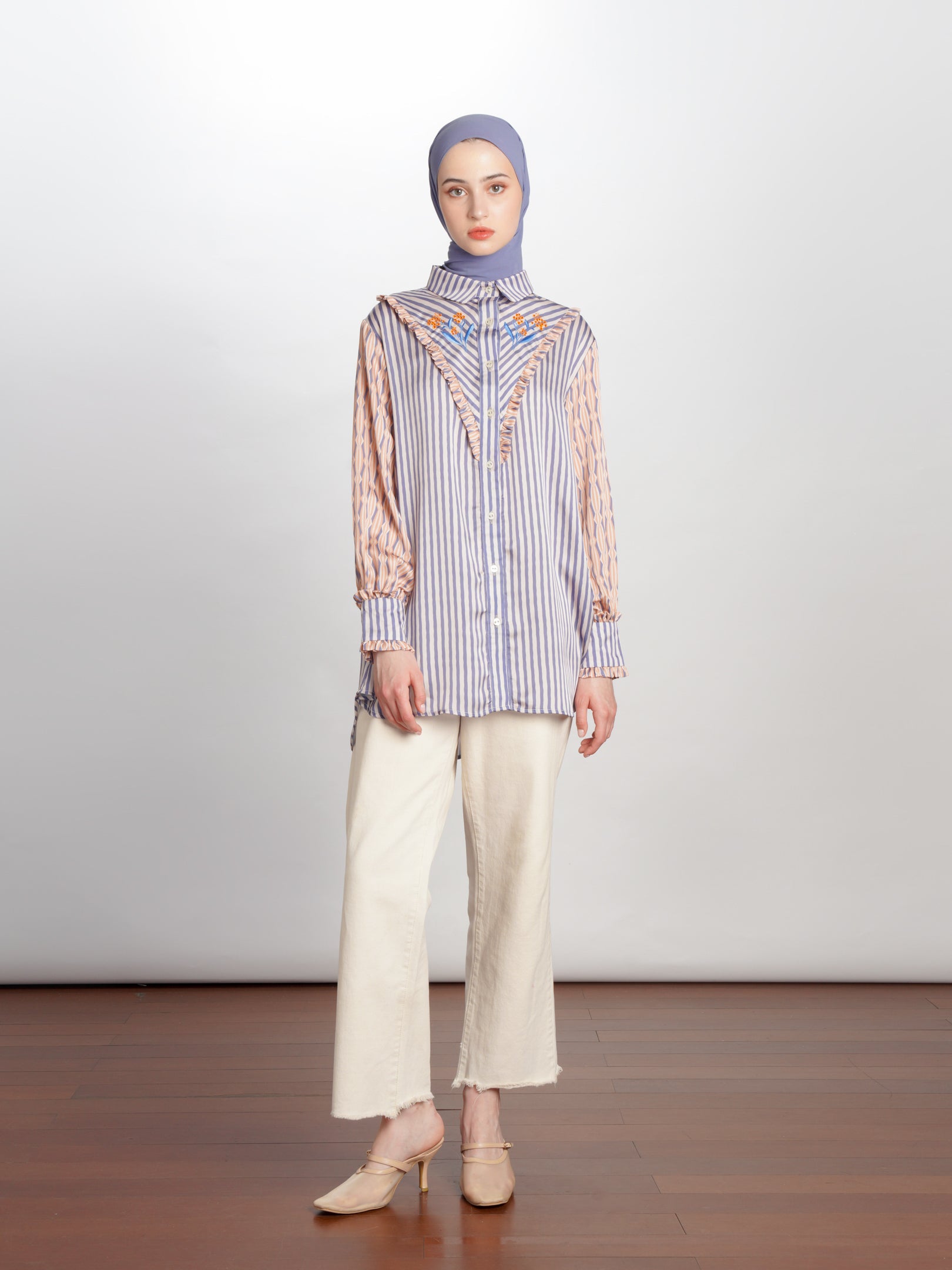 Ersya Shirt Copen Blue
