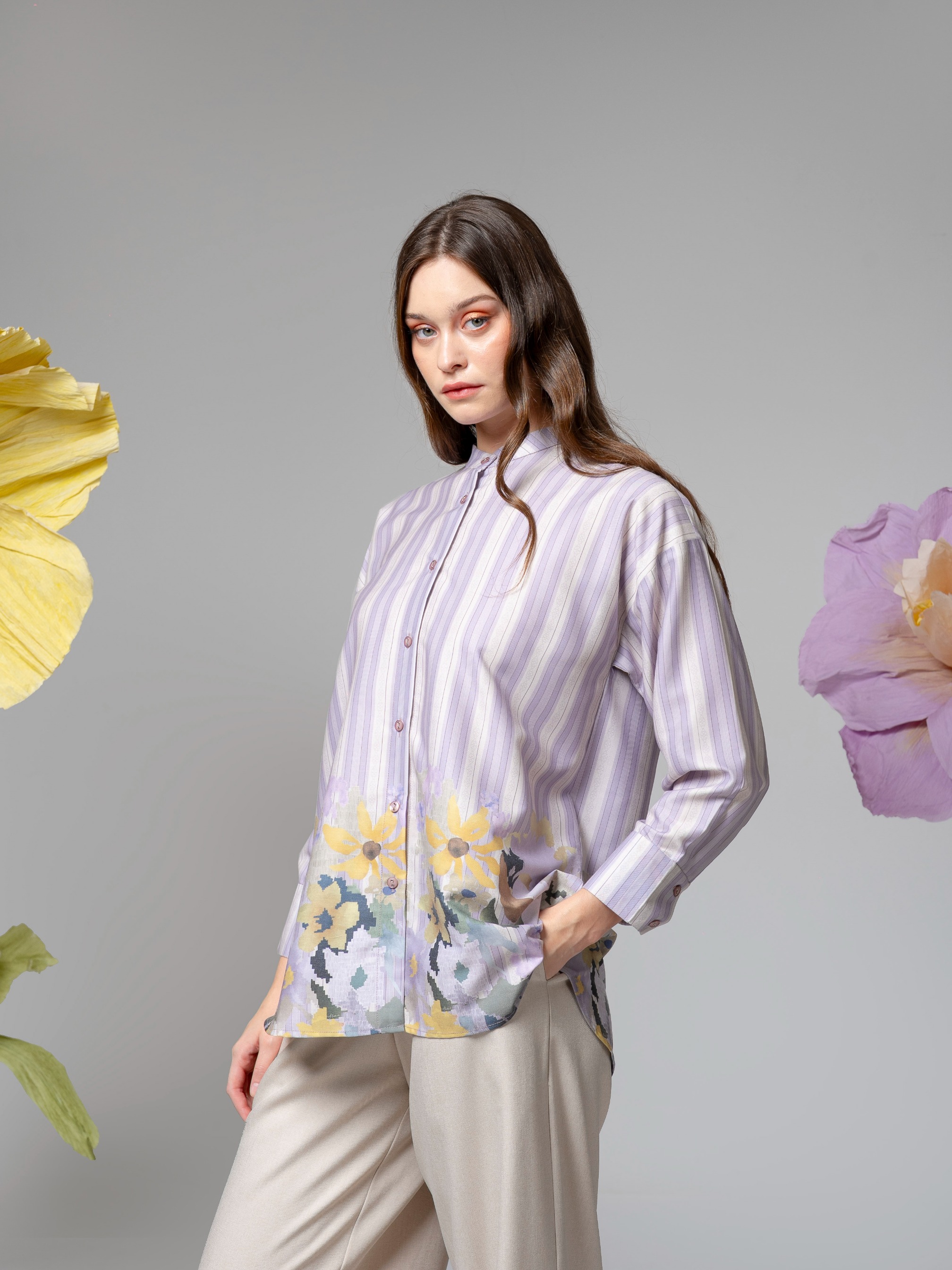 Becka Shirt Purple