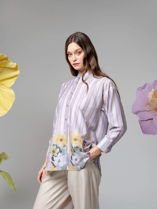 Image of Becka Shirt Purple