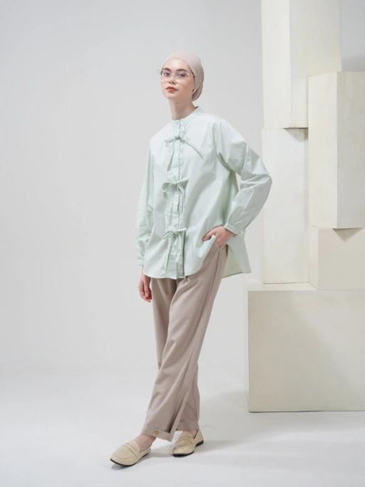Image of Seza Shirt Sage Green